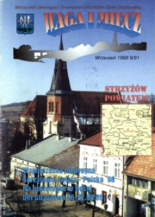 Waga i Miecz : miesięcznik Samorządu i Towarzystwa Miłośników Ziemi Strzyżowskiej. 1998, [R. 8], nr 9 (wrzesień)