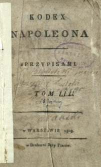 Kodex Napoleona : z przypisami. T. 1, Xięga 1 i 2