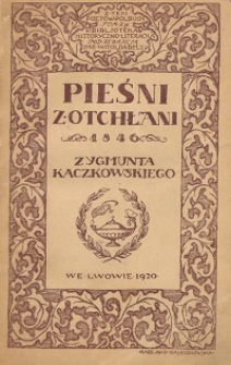 Pieśni z otchłani 1846 Zygmunta Kaczkowskiego