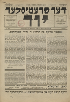 Der Przemyśler Jid. 1919, nr 7-8 (marzec)