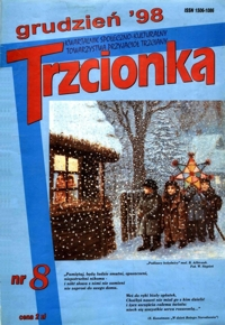 Trzcionka : kwartalnik społeczno-kulturalny Towarzystwa Przyjaciół Trzciany. 1998, nr 8