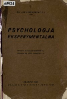 Psychologia eksperymentalna