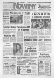 Nowiny : gazeta codzienna. 1993, nr 84-104 (maj)