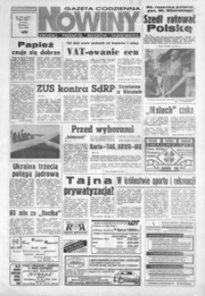 Nowiny : gazeta codzienna. 1993, nr 126-147 (lipiec)