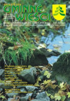 Biuletyn Gminne Wieści : biuletyn informacyjny Gminy Jedlicze. 2005, nr 8-9 (sierpień-wrzesień)