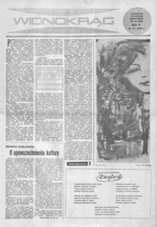 Widnokrąg : tygodnik kulturalny. 1962, R. 2, nr 15 (15 kwietnia)