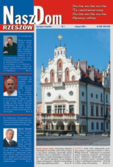 Nasz Dom Rzeszów. 2005, R. 1, nr 1 (listopad)