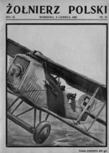Żołnierz Polski. 1929, R. 11, nr 23 (9 czerwca)