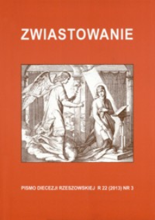 Zwiastowanie : pismo Diecezji Rzeszowskiej. 2013, R. 22, nr 3