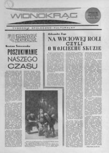Widnokrąg : tygodnik społeczno-kulturalny. 1968, nr 22 (2 czerwca)