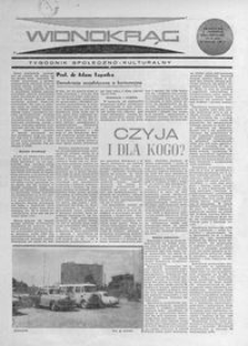 Widnokrąg : tygodnik społeczno-kulturalny. 1968, nr 37 (15 września)