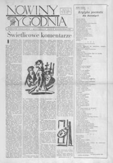 Nowiny Tygodnia : dodatek społeczno-kulturalny „Nowin Rzeszowskich”. 1956, R. 5, nr 42 (10 listopada)