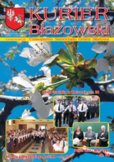 Kurier Błażowski : czasopismo Samorządu Gminy Błażowa. 2012, nr 126 (maj/czerwiec)