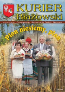 Kurier Błażowski : czasopismo Samorządu Gminy Błażowa. 2012, nr 128 (wrzesień/październik)