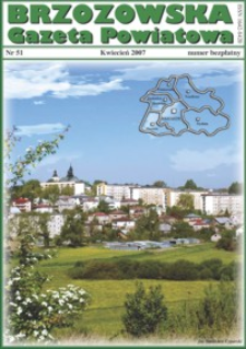 Brzozowska Gazeta Powiatowa. 2007, nr 51 (kwiecień)