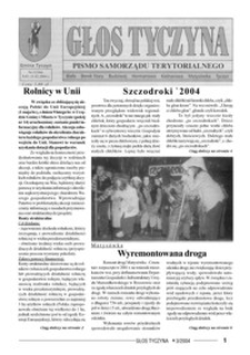 Głos Tyczyna : pismo samorządu terytorialnego. 2004, nr 3 (luty)