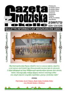 Gazeta z Grodziska i okolic : biuletyn informacyjny mieszkańców gminy. 2007, nr 2