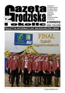 Gazeta z Grodziska i okolic : biuletyn informacyjny mieszkańców gminy. 2008, nr 2