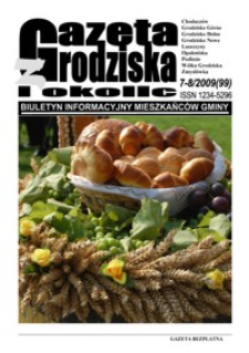 Gazeta z Grodziska i okolic : biuletyn informacyjny mieszkańców gminy. 2009, nr 7-8
