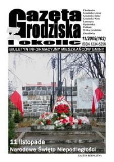 Gazeta z Grodziska i okolic : biuletyn informacyjny mieszkańców gminy. 2009, nr 11