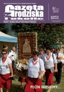 Gazeta z Grodziska i okolic : biuletyn informacyjny mieszkańców gminy. 2010, nr 8