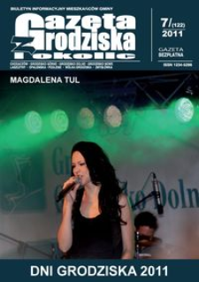 Gazeta z Grodziska i okolic : biuletyn informacyjny mieszkańców gminy. 2011, nr 7