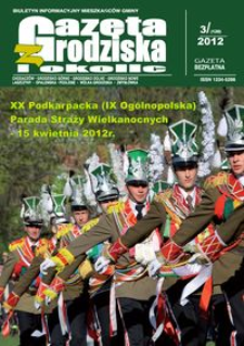Gazeta z Grodziska i okolic : biuletyn informacyjny mieszkańców gminy. 2012, nr 3