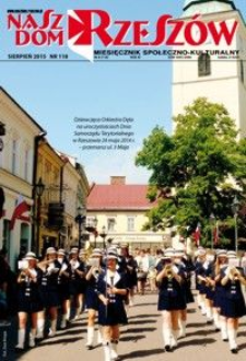 Nasz Dom Rzeszów : miesięcznik społeczno-kulturalny. 2015, R. 11, nr 8 (sierpień)