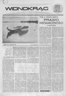 Widnokrąg : tygodnik kulturalny. 1966, nr 33 (21 sierpnia)