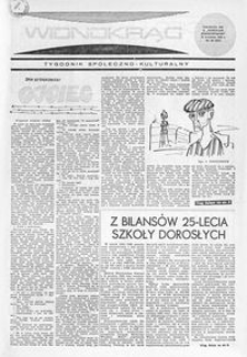 Widnokrąg : tygodnik społeczno-kulturalny. 1969, nr 39 (27 września)