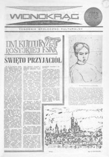 Widnokrąg : tygodnik społeczno-kulturalny. 1969, nr 42 (19 października)