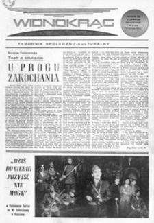 Widnokrąg : tygodnik społeczno-kulturalny. 1970, nr 15 (11 kwietnia)