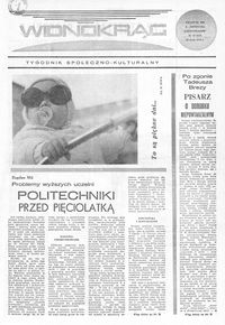 Widnokrąg : tygodnik społeczno-kulturalny. 1970, nr 22 (30 maja)