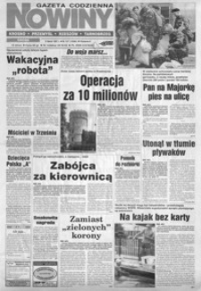 Nowiny : gazeta codzienna. 1997, nr 126-148 (lipiec)