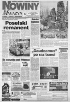 Nowiny : gazeta codzienna. 1997, nr 213-232 (listopad)