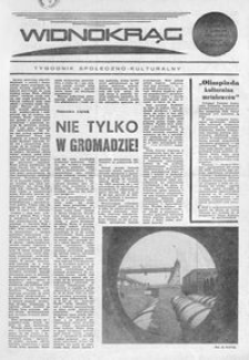 Widnokrąg : tygodnik społeczno-kulturalny. 1971, nr 8 (20 lutego)