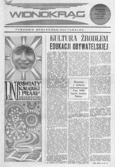 Widnokrąg : tygodnik społeczno-kulturalny. 1971, nr 19 (8 maja)