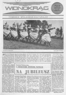 Widnokrąg : tygodnik społeczno-kulturalny. 1971, nr 22 (29 maja)