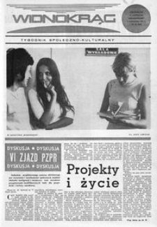 Widnokrąg : tygodnik społeczno-kulturalny. 1971, nr 40 (2 października)