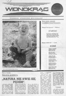 Widnokrąg : tygodnik społeczno-kulturalny. 1972, nr 21 (27 maja)