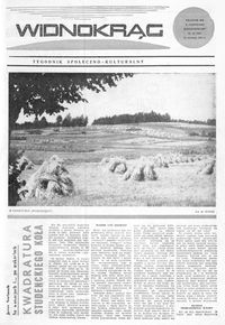 Widnokrąg : tygodnik społeczno-kulturalny. 1972, nr 32 (12 sierpnia)