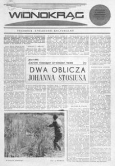 Widnokrąg : tygodnik społeczno-kulturalny. 1972, nr 36 (9 września)