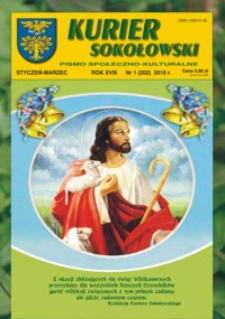Kurier Sokołowski : pismo społeczno-kulturalne. 2010, R. 18, nr 1 (styczeń-marzec)