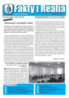 Fakty i Realia : gazeta żołyńska. 2006, nr 5 (maj)