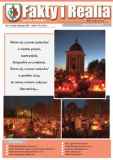 Fakty i Realia : gazeta żołyńska. 2007, nr 11 (listopad)
