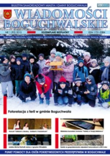 Wiadomości Boguchwalskie : biuletyn samorządowy miasta i gminy Boguchwała. 2015, nr 1 (92)