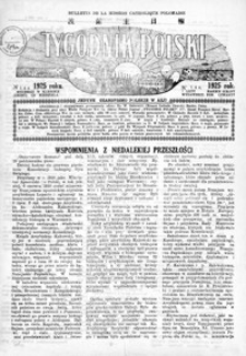 Tygodnik Polski : Bulletin de la Mission Catholique Polonaise : jedyne czasopismo polskie w Azji. 1925, R. 4, nr 148 (luty)