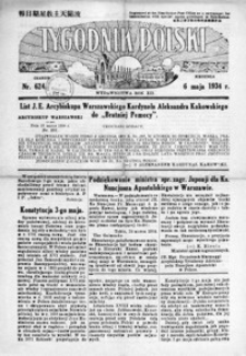 Tygodnik Polski. 1934, R. 12/13, nr 624-626 (maj)
