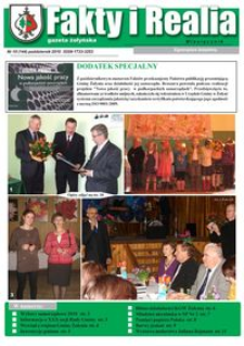 Fakty i Realia : gazeta żołyńska. 2010, nr 10 (październik)