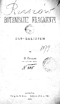 Sprawozdanie Dyrekcyi C. K. Gimnazyum w Rzeszowie za rok 1879